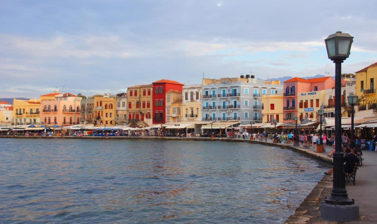 Stefan'S Seafront Chrissi Akti Chania Exterior foto